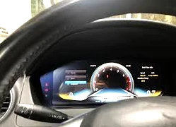 Mercedes-Benz cockpit